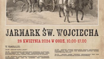Zapraszamy na Jarmark Św. Wojciecha - 28 kwietnia 2024 r.