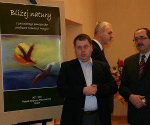 Otwarcie wystawy „Z pastelowego pamiętnika prof. Tomasza Motyla”