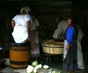 Wykopki w skansenie 2009