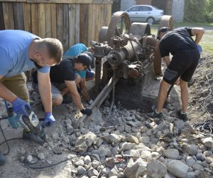 Nowy silnik gazowy w Muzeum Rolnictwa w Ciechanowcu