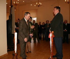 Otwarcie wystawy „Z pastelowego pamiętnika prof. Tomasza Motyla”
