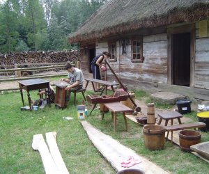 Praktyka studentów z Wydziału Technologii Drewna SGGW w Warszawie