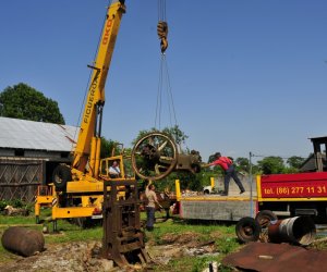 Zabytkowy tartak w Muzeum