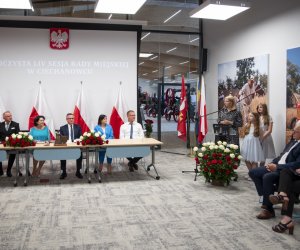 Dyrektor Dorota Łapiak odznaczona tytułem "Honorowy Obywatel Ciechanowca"