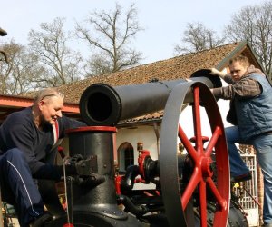 Niecodzienny zabytek w Muzeum Rolnictwa im. ks. Krzysztofa Kluka w Ciechanowcu