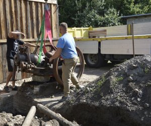 Nowy silnik gazowy w Muzeum Rolnictwa w Ciechanowcu