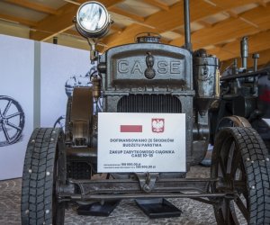 Zbiory muzeum powiększone o kolejny zabytkowy ciągnik - Case 10-18 z 1920 r.