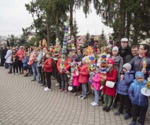 Podsumowanie XX Konkursu na Wykonanie Palmy Wielkanocnej  oraz uroczystości Niedzieli Palmowej w Ciechanowcu