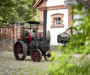 Nietypowa lokomobila w zbiorach Muzeum Rolnictwa w Ciechanowcu