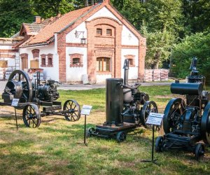 Odrestaurowane silniki stacjonarne w Muzeum Rolnictwa w Ciechanowcu