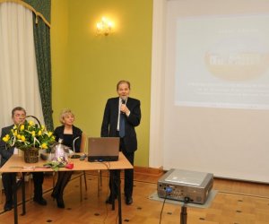 Promocja publikacji pt."Pięćdziesięciolecie Muzeum Rolnictwa im. ks. Krzysztofa Kluka w Ciechanowcu na pisankach w zbiorach Muzeum Pisanki"