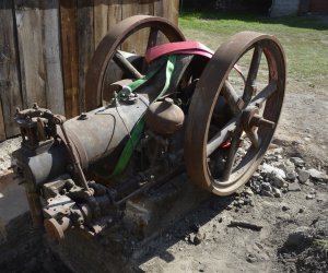 Nowy silnik gazowy w Muzeum Rolnictwa w Ciechanowcu