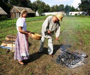 Wykopki w skansenie 2009