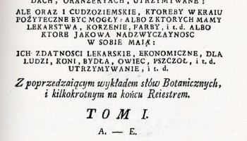 Z MUZEALNEJ BIBLIOTECZKI - REPRINT Dykcyonarz roślinny Tom I-III