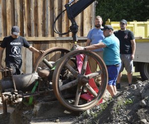 Nowy silnik gazowy w Muzeum Rolnictwa w Ciechanowcu