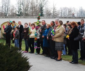 Prezentacja palm na Mszy Świetęj