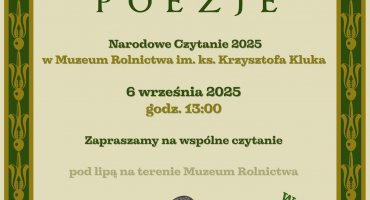 Narodowe Czytanie 2025