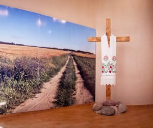 "Droga życia" - wędrówka śladami ręczników ludowych