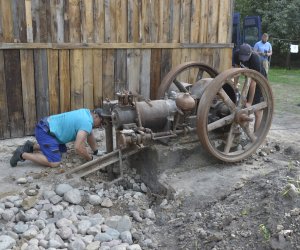 Nowy silnik gazowy w Muzeum Rolnictwa w Ciechanowcu