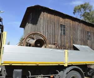 Nowy silnik gazowy w Muzeum Rolnictwa w Ciechanowcu
