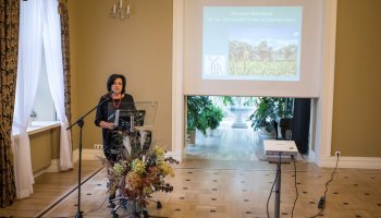 Podsumowanie i prezentacja projektu &quot;Restauracja obiektów zespołu pałacowo-parkowego wraz z konserwacją muzealiów Muzeum Rolnictwa im. ks. Krzysztofa Kluka w Ciechanowcu&quot;