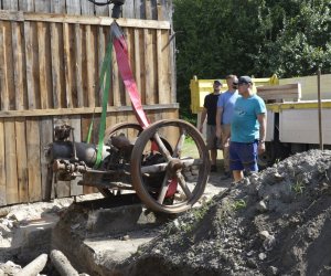 Nowy silnik gazowy w Muzeum Rolnictwa w Ciechanowcu
