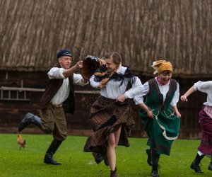 Śmigus-dyngus w Skansenie