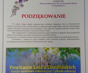 Muzeum Rolnictwa w Rudce na festynie „Powitanie lata u Ossolińskich”