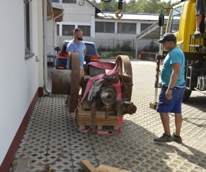 Nowy silnik gazowy w Muzeum Rolnictwa w Ciechanowcu