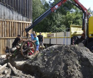 Nowy silnik gazowy w Muzeum Rolnictwa w Ciechanowcu
