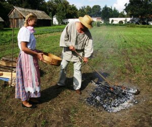 Wykopki w skansenie 2009