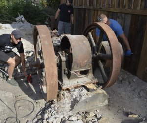 Nowy silnik gazowy w Muzeum Rolnictwa w Ciechanowcu