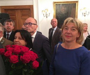 prof. dr hab. inż. Czesław Waszkiewicz z tytułem DOKTORA HONORIS CAUSA