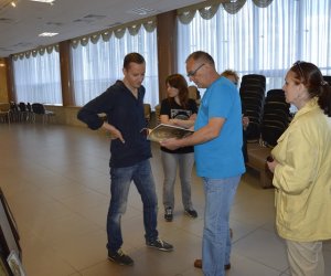 Delegacja pracowników Muzeum Rolnictwa w Ciechanowcu