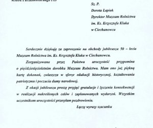 Wspomnień czar - podsumowanie roku jubileuszowego