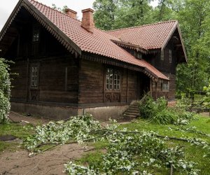 Nawałnica w ciechanowieckim muzeum