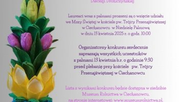 Wyniki 27. Konkursu na Wykonanie Palmy Wielkanocnej