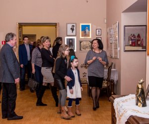 WYSTAWA CZASOWA POD TYTUŁEM "TWÓRCZOŚĆ PLASTYCZNA WOJCIECHA BOGUCKIEGO Z CIECHANOWCA"