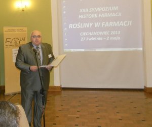 "Rośliny w farmacji" XXII Sympozjum Historii Farmacji w Muzeum Rolnictwa im. ks. K. Kluka w Ciechanowcu