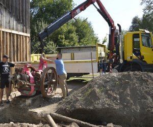 Nowy silnik gazowy w Muzeum Rolnictwa w Ciechanowcu