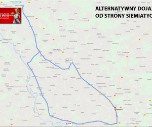 XXIII Podlaskie Święto Chleba 2025 - plan sytuacyjny wydarzenia i dojazdy do Ciechanowca