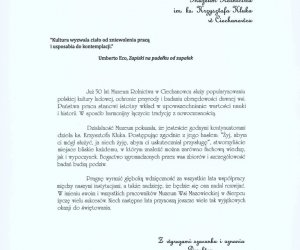 Wspomnień czar - podsumowanie roku jubileuszowego