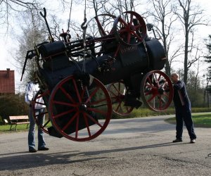 Niecodzienny zabytek w Muzeum Rolnictwa im. ks. Krzysztofa Kluka w Ciechanowcu