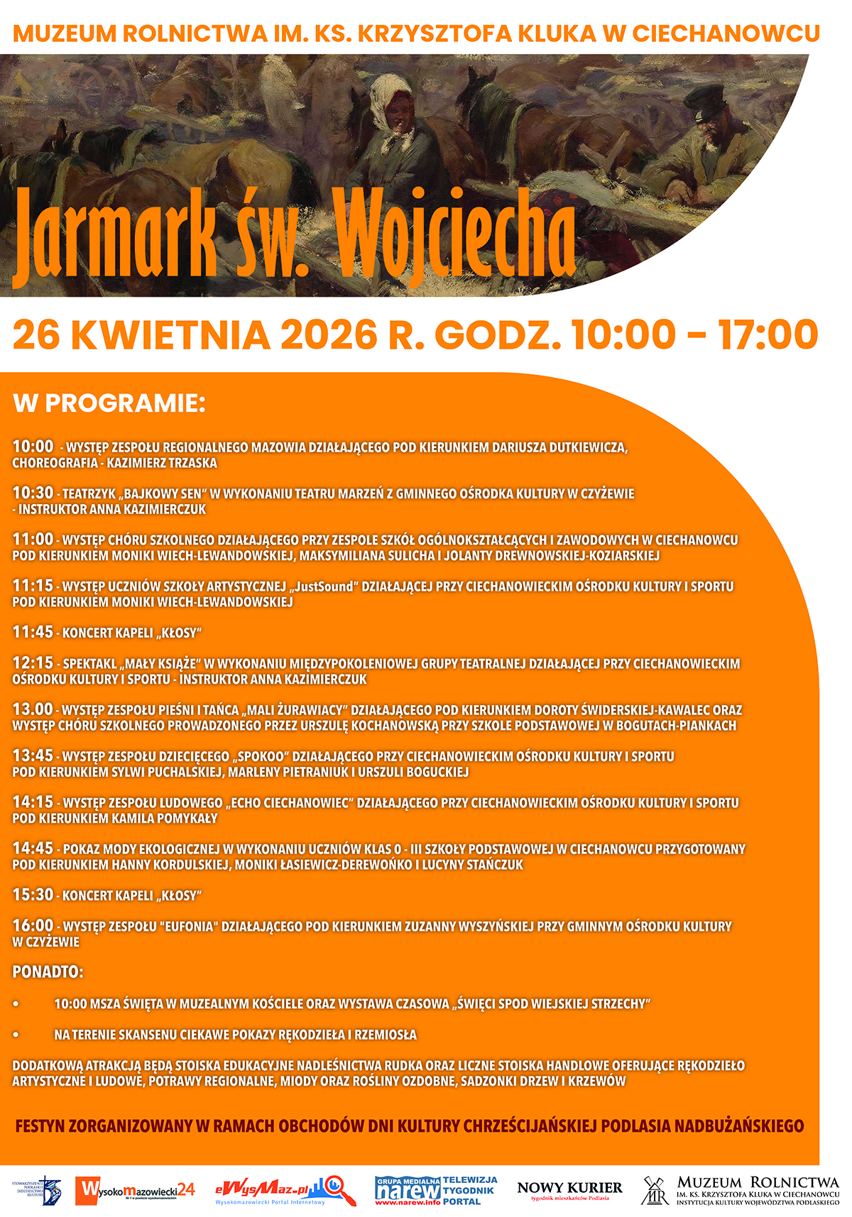 Plakat informacyjny wydarzenia 