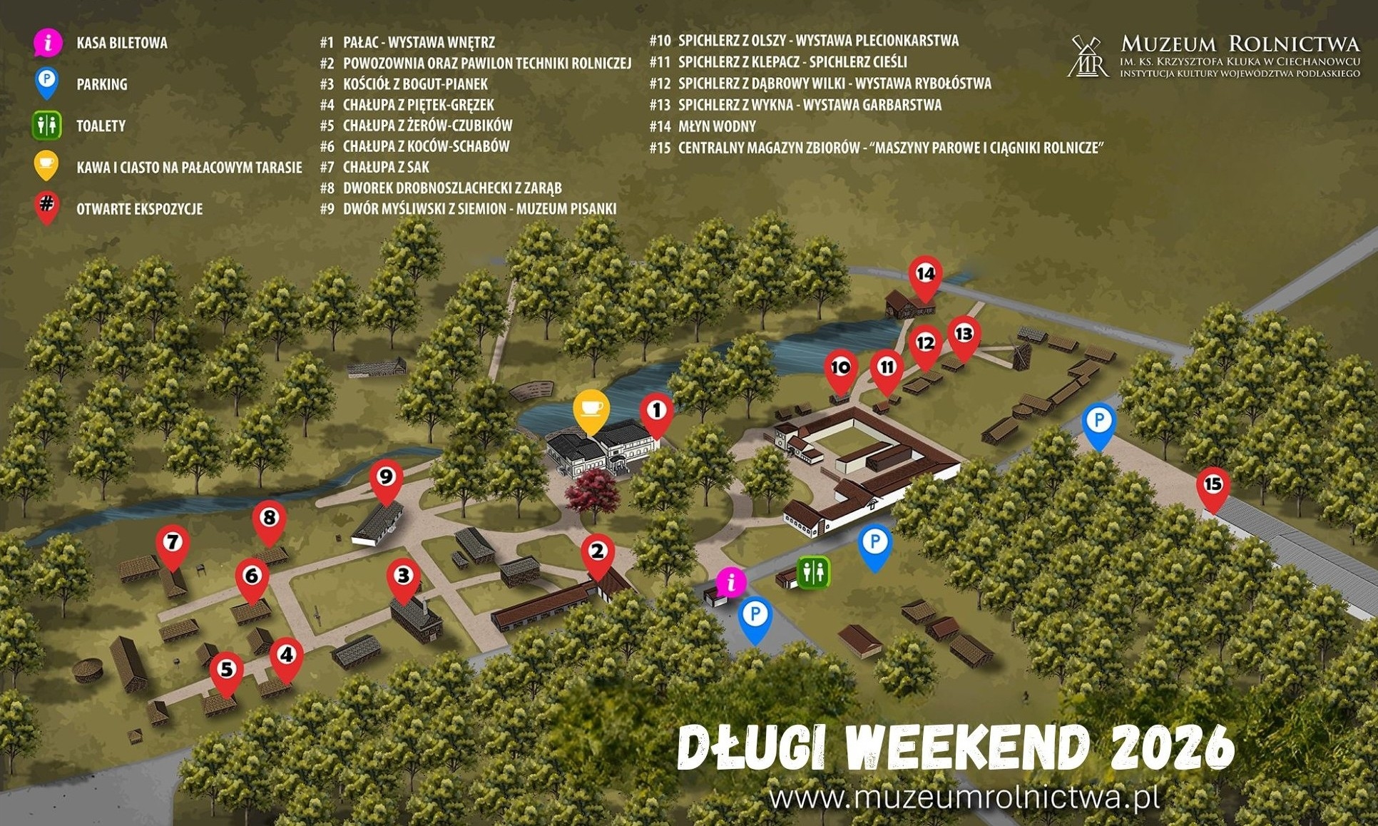 Organizacja ruchu turystycznego w dniach 4-7 czerwca 2026 r.